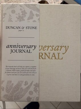 Duncan & Stone Anniversary Journal